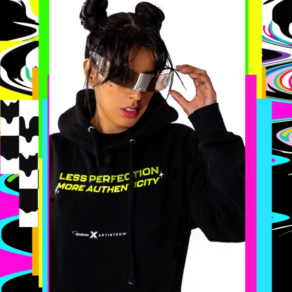 Psychedelic Pullover Hoodie - Image 3