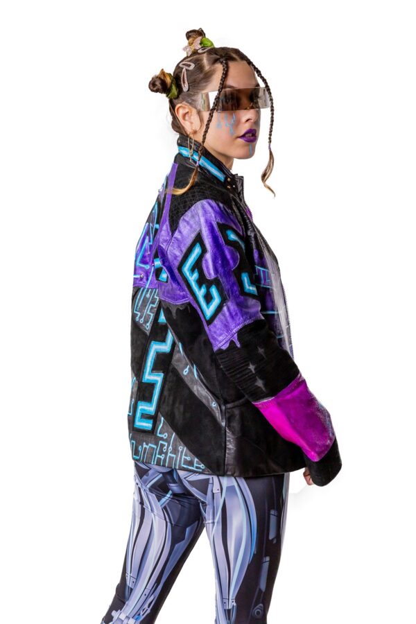 Custom painted izinfinite Tron Jacket - Image 6
