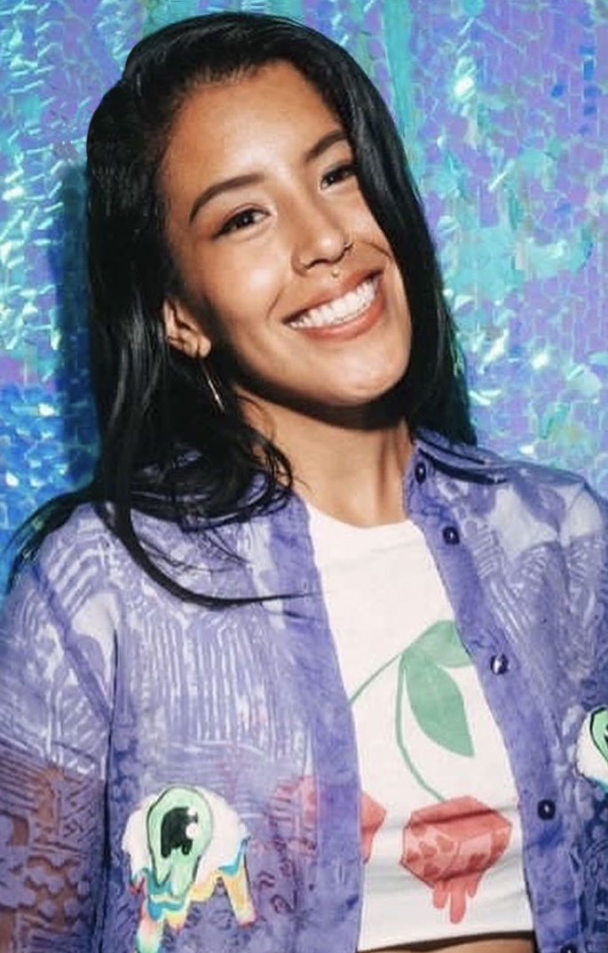 girl, smile, artsy, energy, light