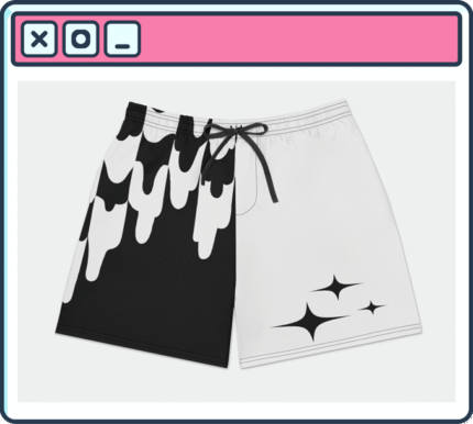 Dimensional Drip Shorts